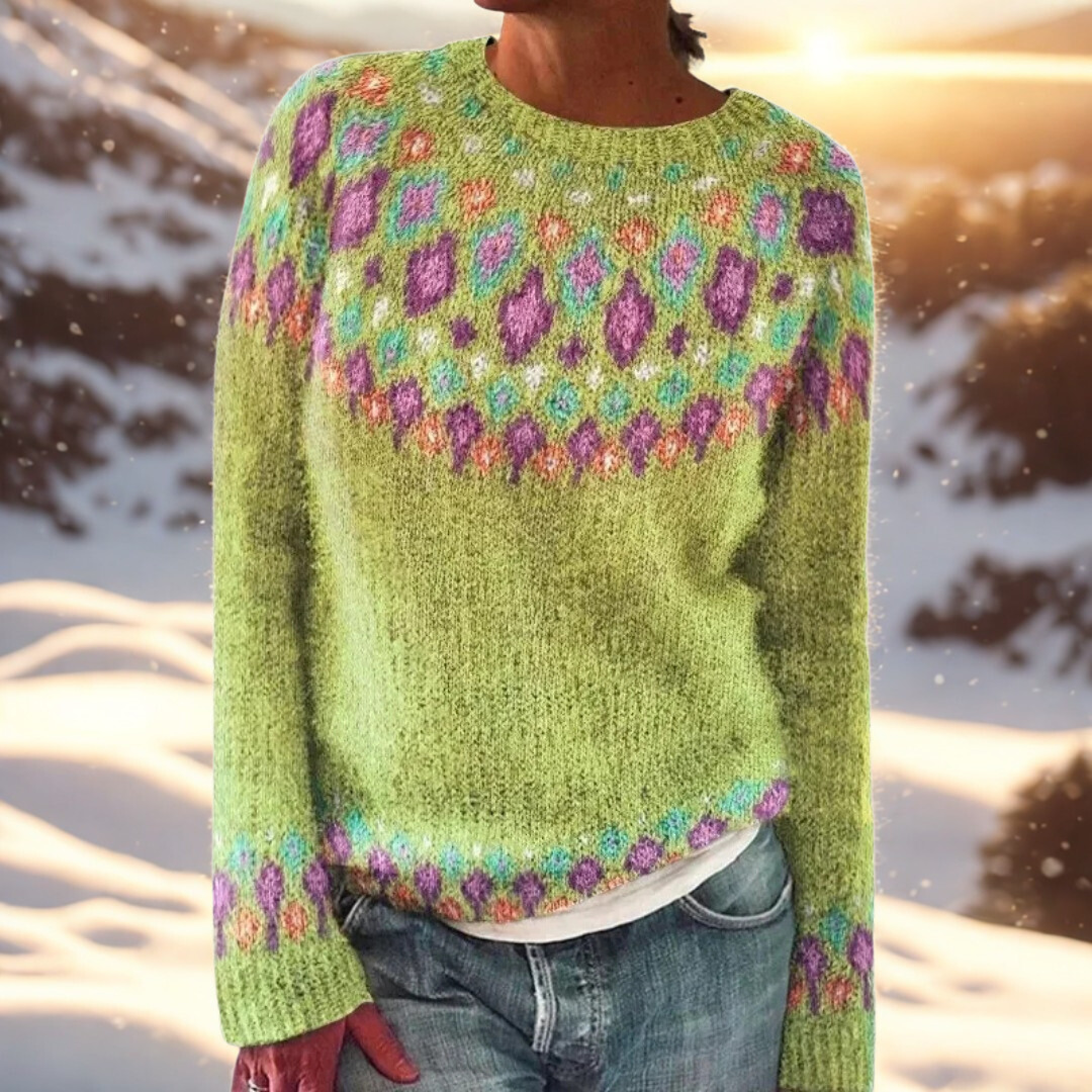Dorothy – Fair Isle Knit Jumper
