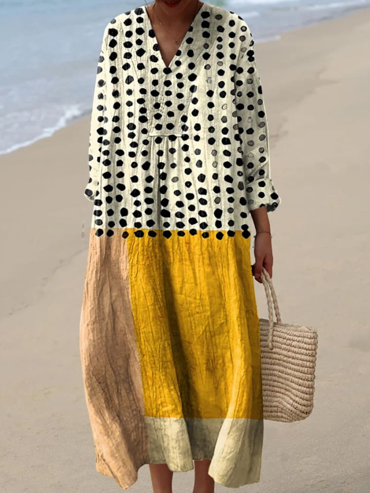 Zariyah | Patterned Summer Dress