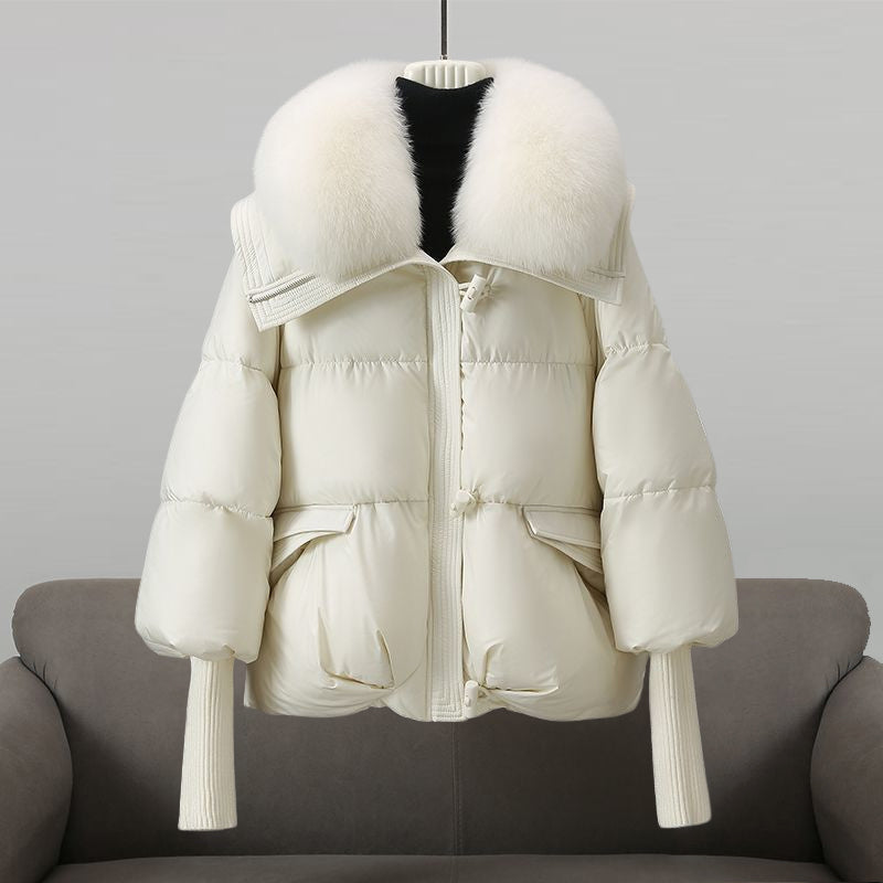 Sally – Faux-Fur Collar Padded Winter Jacket