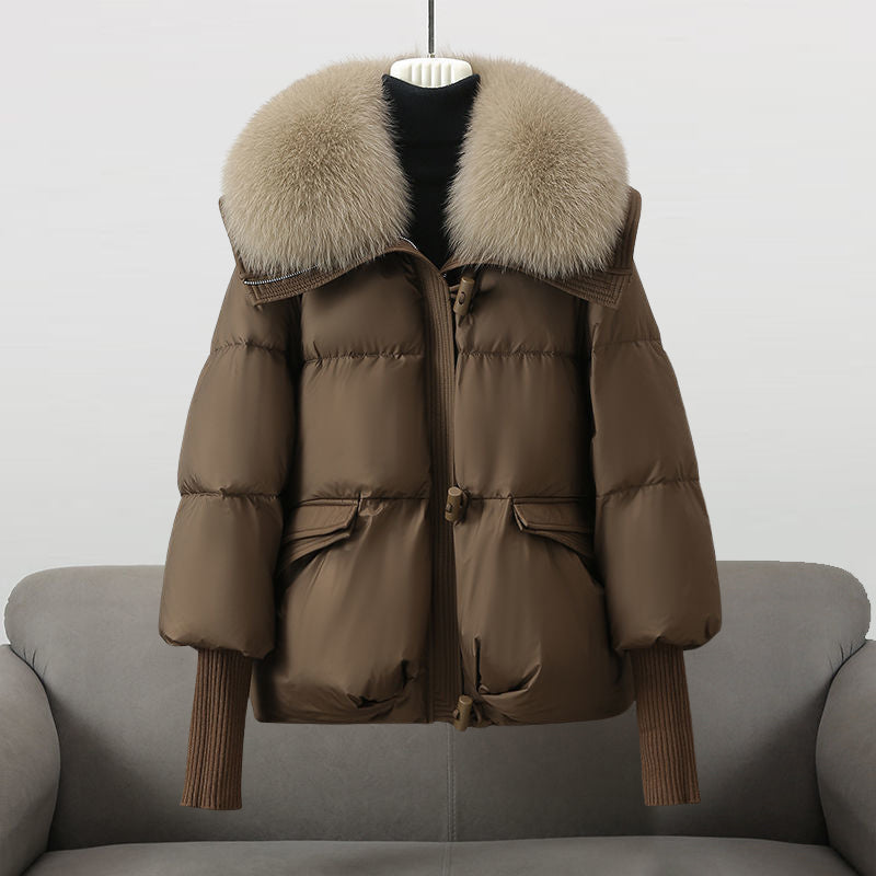 Sally – Faux-Fur Collar Padded Winter Jacket