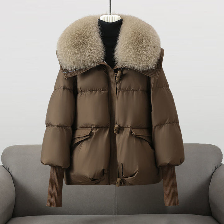 Sally – Faux-Fur Collar Padded Winter Jacket