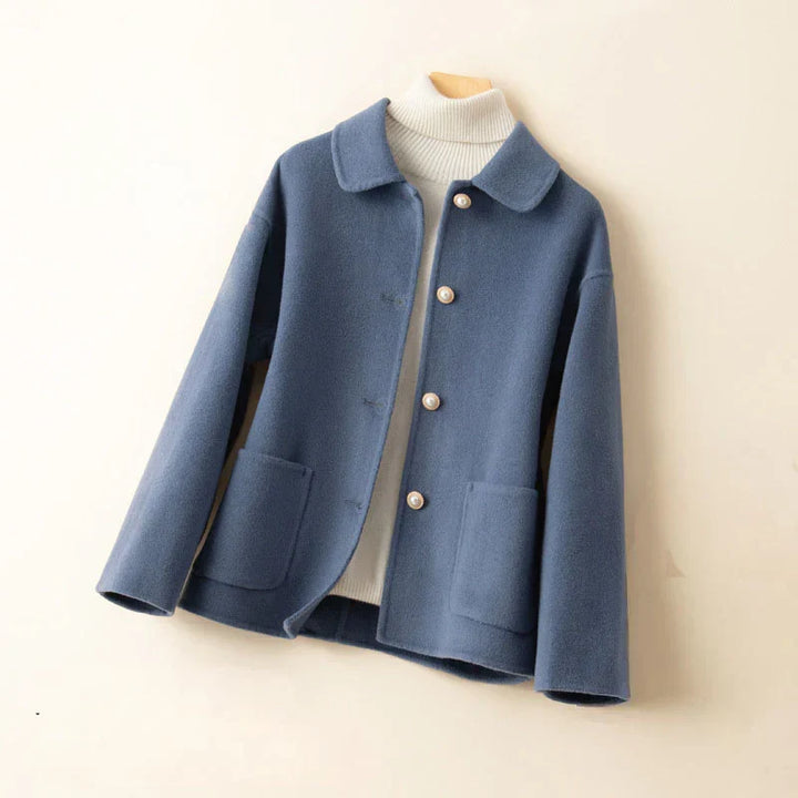 Beverley – Elegant Pearl Button Jacket