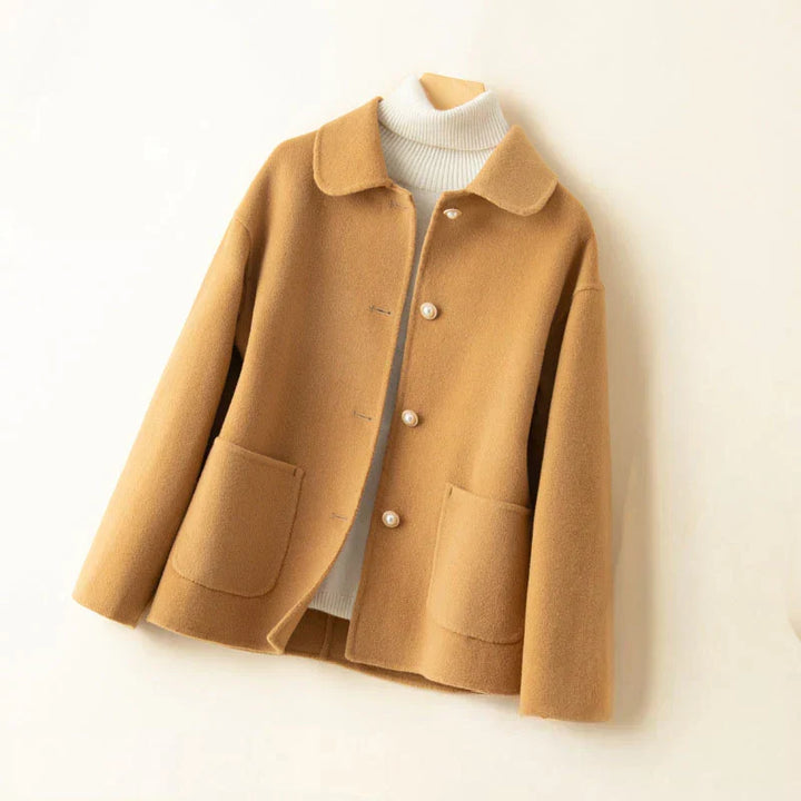 Beverley – Elegant Pearl Button Jacket