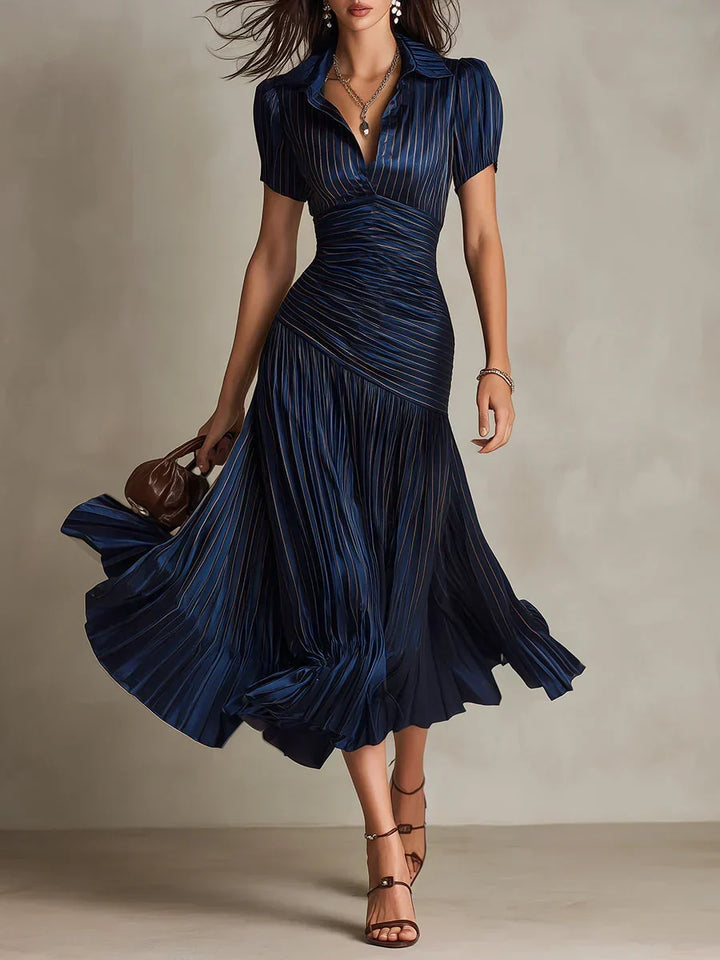 Tamsin | Vintage Elegant Chiffon Maxi Dress