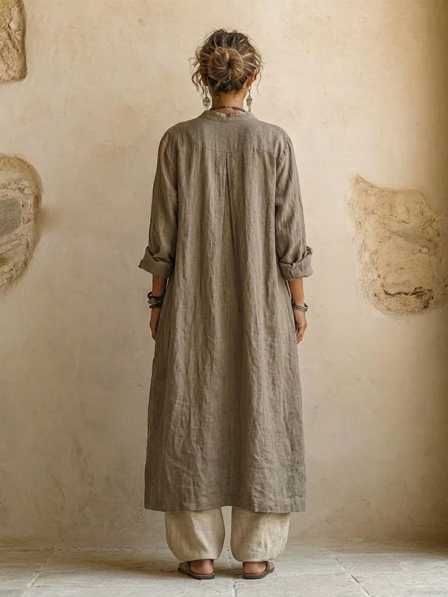 Caoimhe – Layered Wide-Leg Three-Piece Set