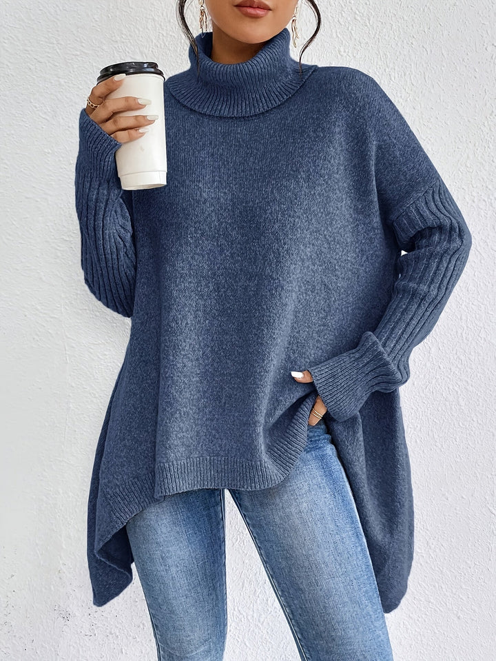 Ceridwen – Turtleneck Oversized Casual Jumper