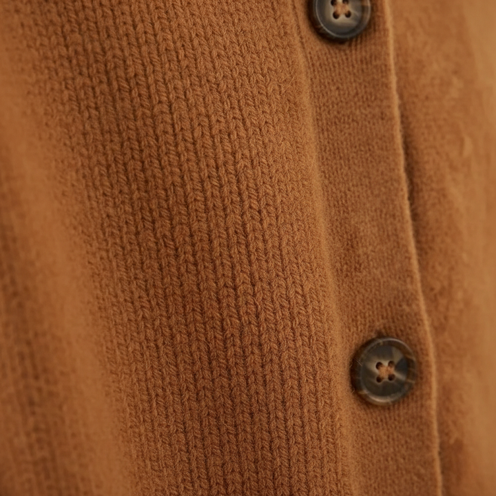 Juliet – Button-Up Collared Knit Cardigan