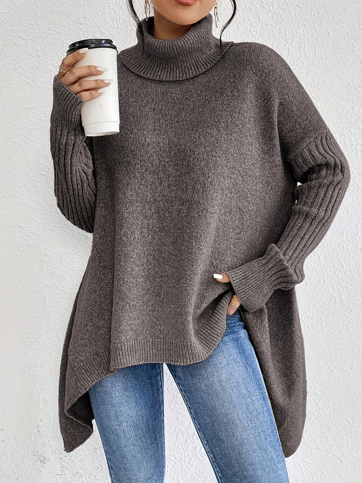 Ceridwen – Turtleneck Oversized Casual Jumper