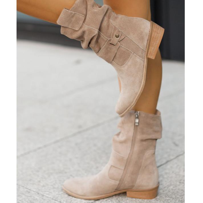Jenna | Leather-Style Boots
