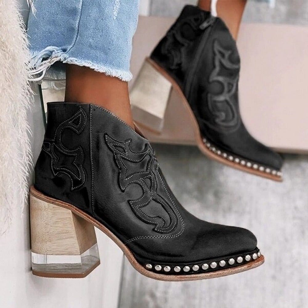 Caoimhe – Western Stitch Ankle Boot