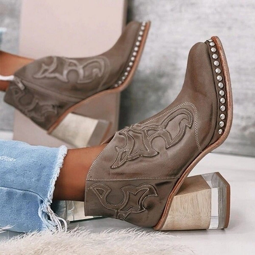 Caoimhe – Western Stitch Ankle Boot