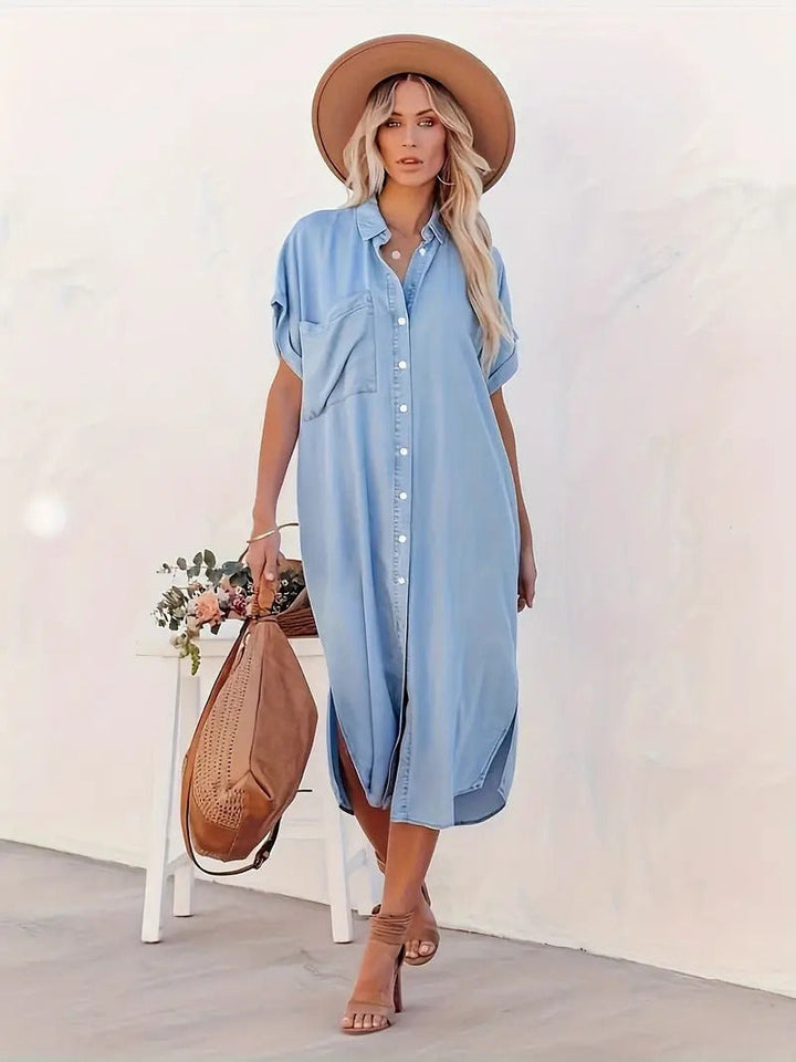 Cerys | Shirt-dress With Pockets