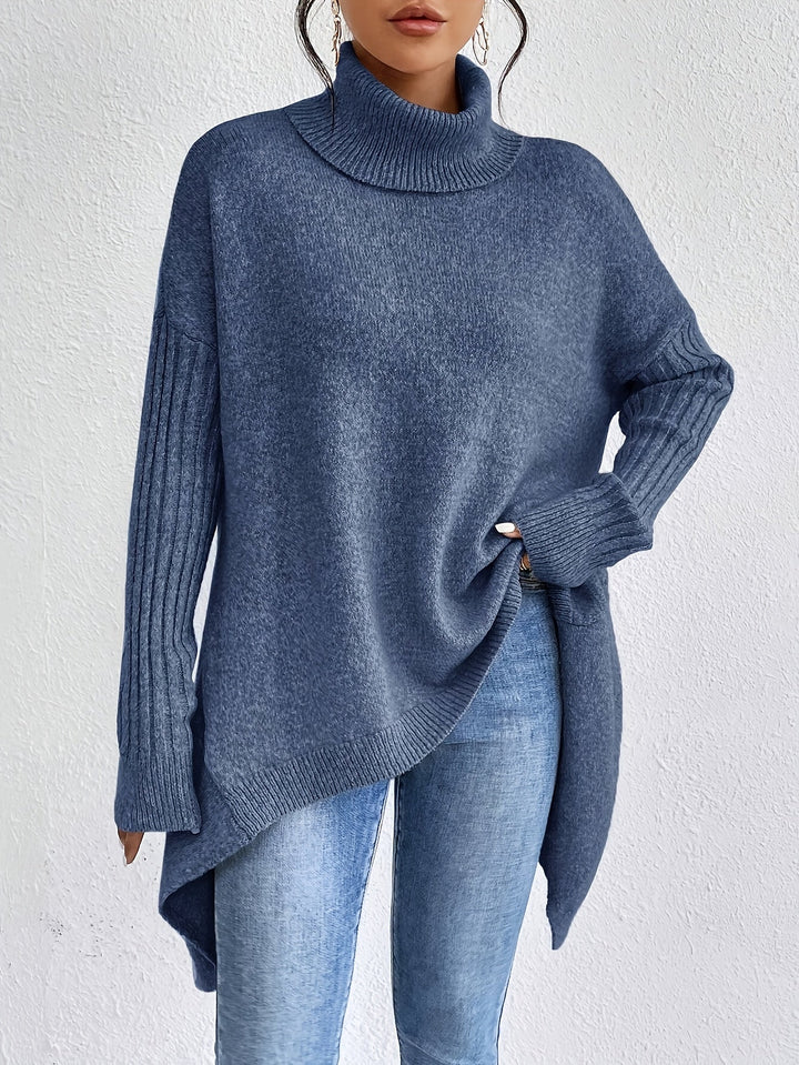 Ceridwen – Turtleneck Oversized Casual Jumper
