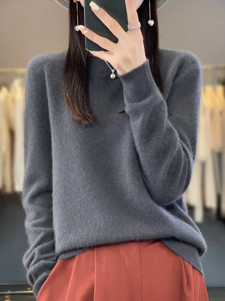 Juliet – Soft Knit Round Neck Jumper