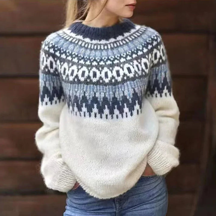 Molly – Fair Isle Knit Pullover Jumper
