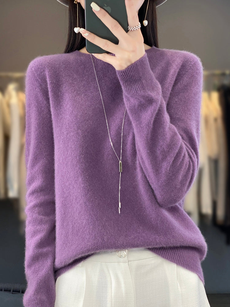 Juliet – Soft Knit Round Neck Jumper