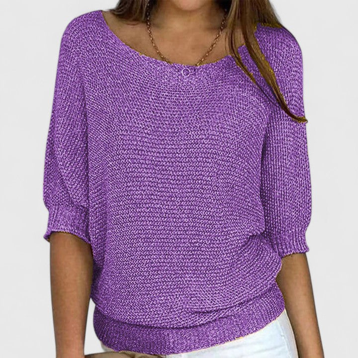 Susanna – Relaxed Knit Pullover