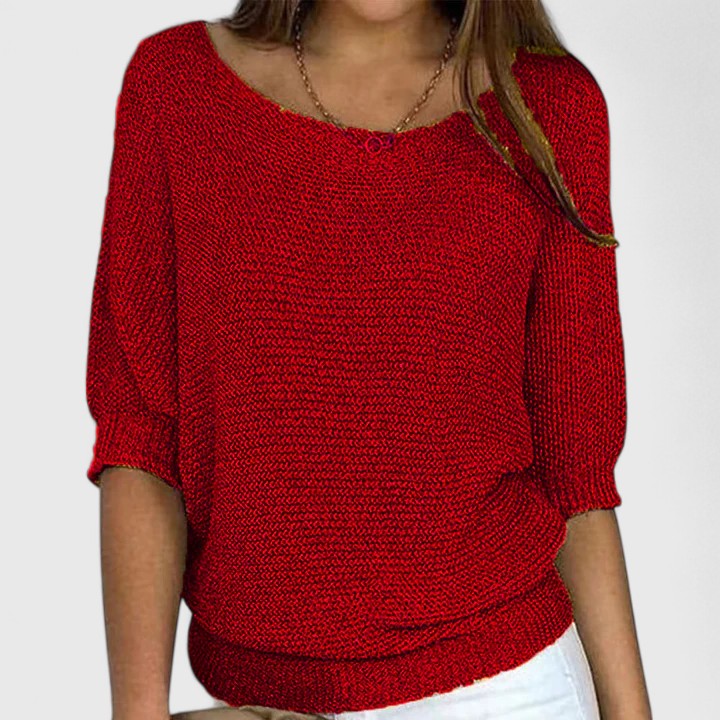 Susanna – Relaxed Knit Pullover