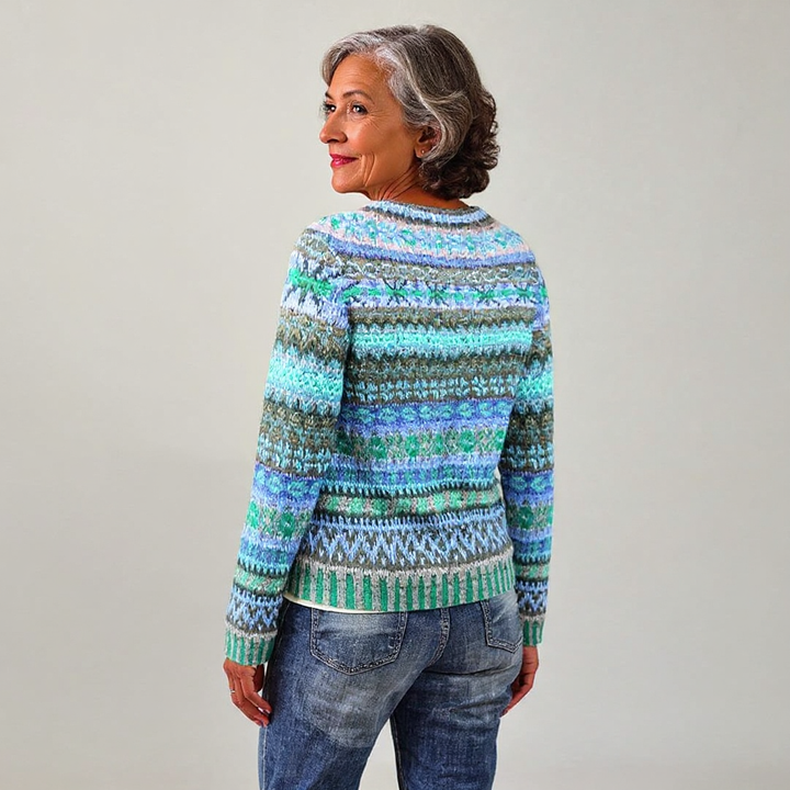 Florence – Striped Knit Jumper