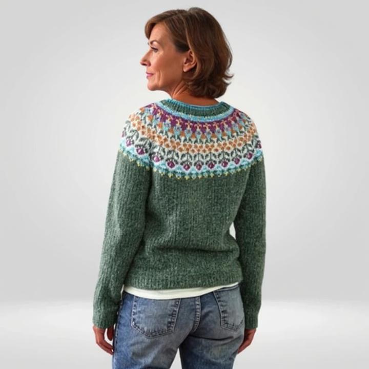 Etta – Fair Isle Knit Jumper