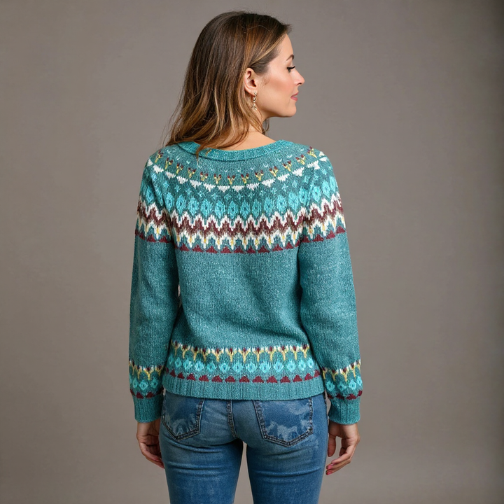 Christine – Fair Isle Knit Jumper