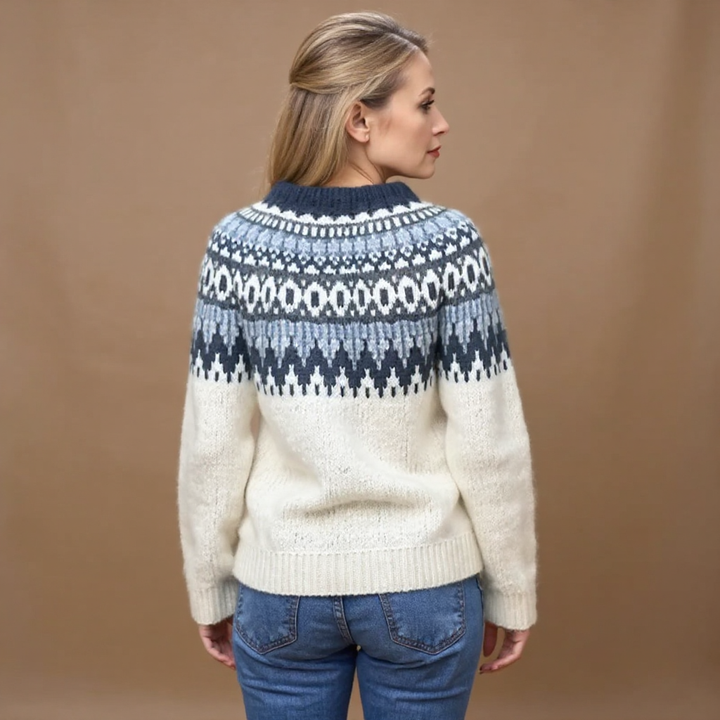 Molly – Fair Isle Knit Pullover Jumper