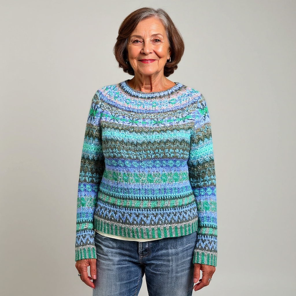 Florence – Striped Knit Jumper