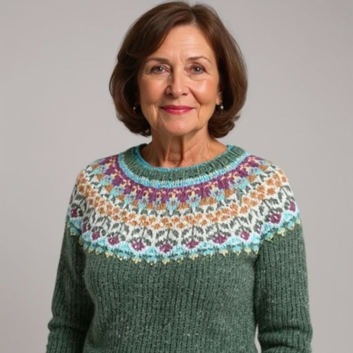 Etta – Fair Isle Knit Jumper