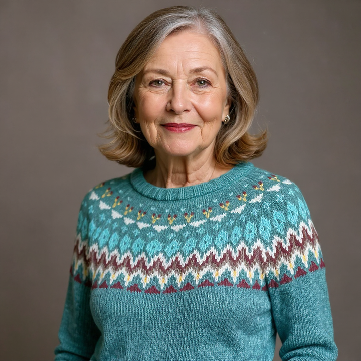 Christine – Fair Isle Knit Jumper