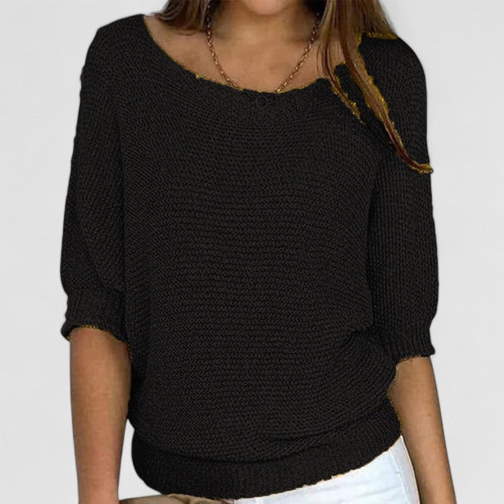 Susanna – Relaxed Knit Pullover