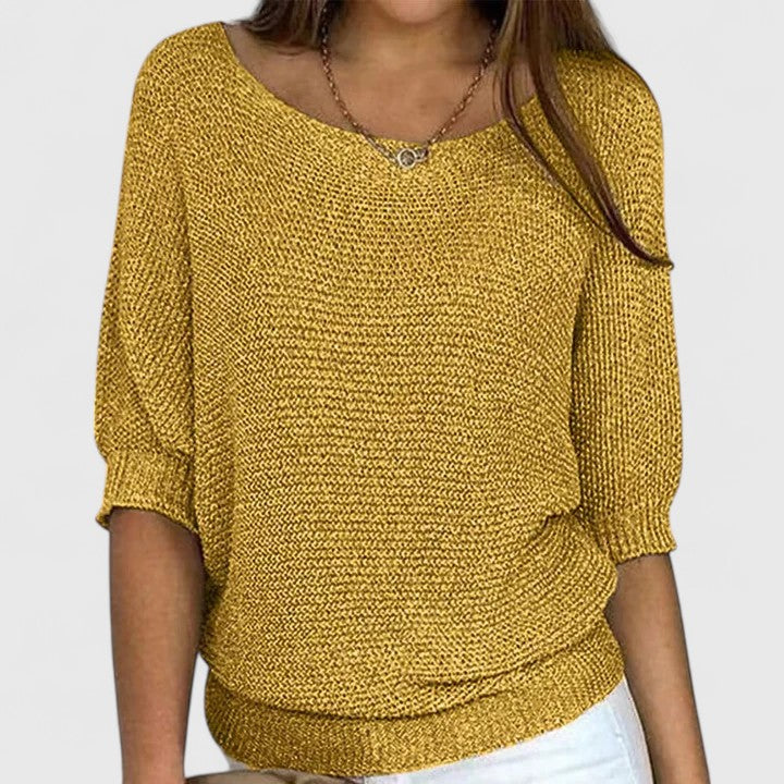 Susanna – Relaxed Knit Pullover