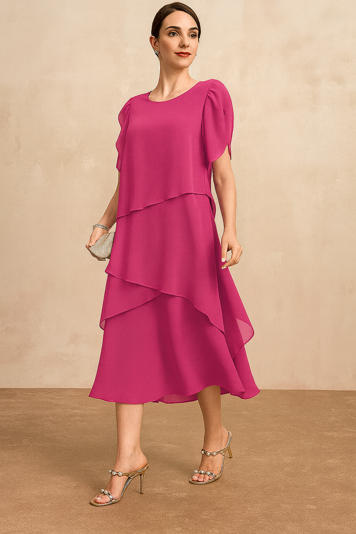 Texas | Layered Chiffon Trousers Set