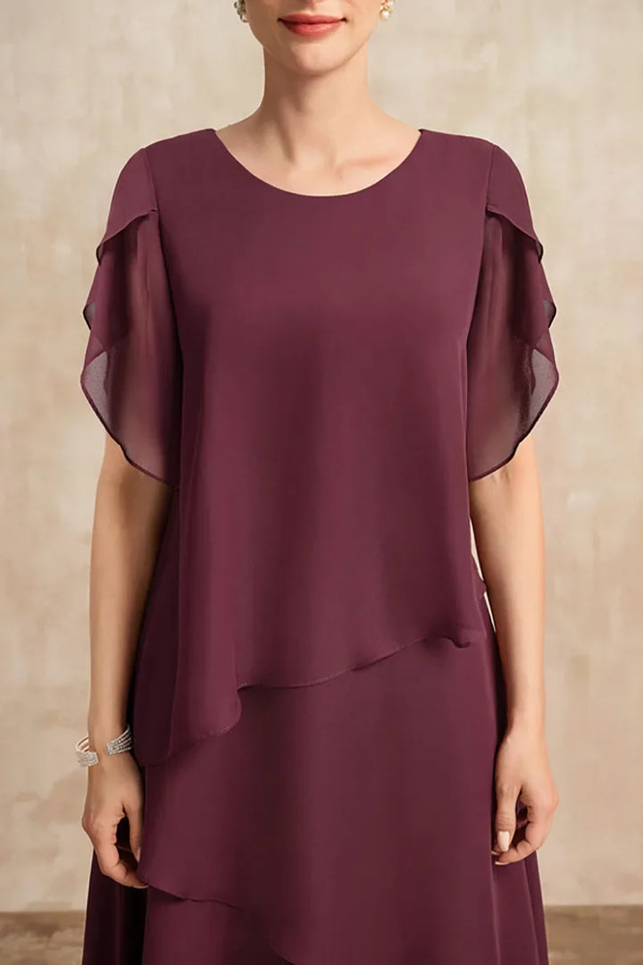 Texas | Layered Chiffon Trousers Set