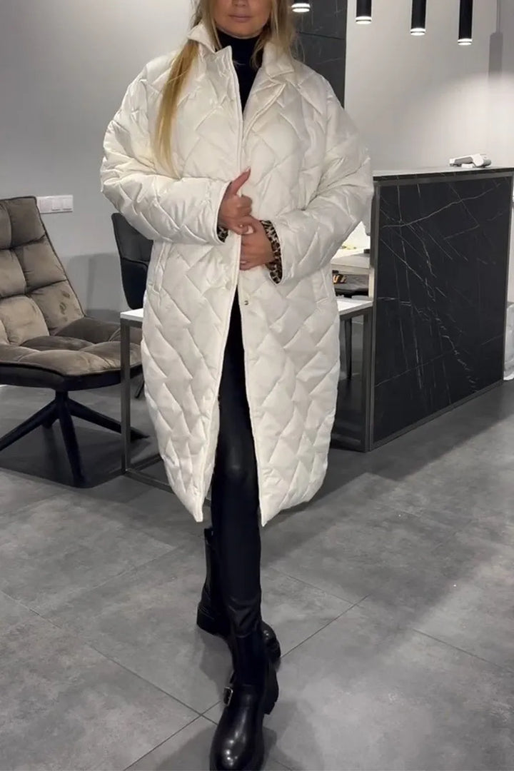 Morven – Quilted Longline Padded Coat