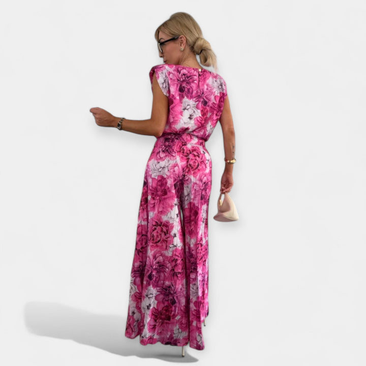 Jackie | Summer Outfit: Top and Trousers Set
