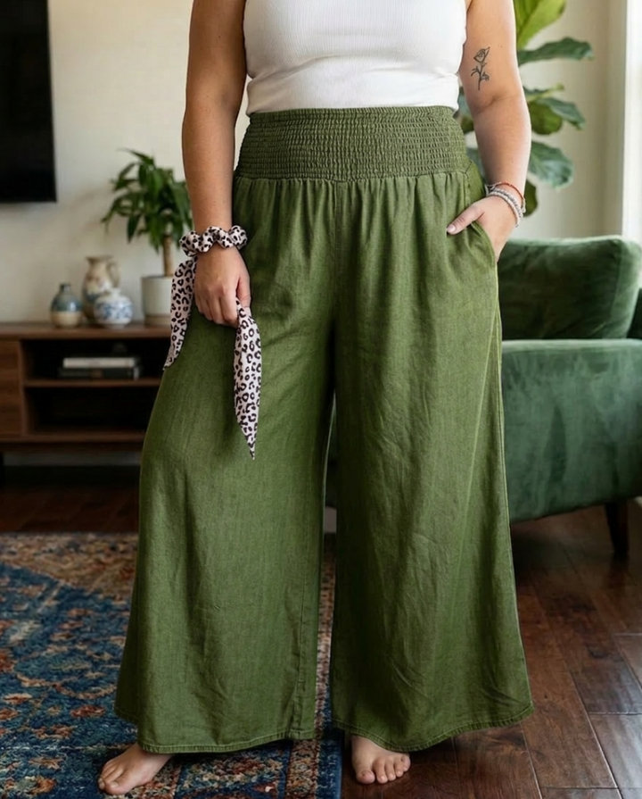 Brittany | Comfy Wide-Leg Trousers