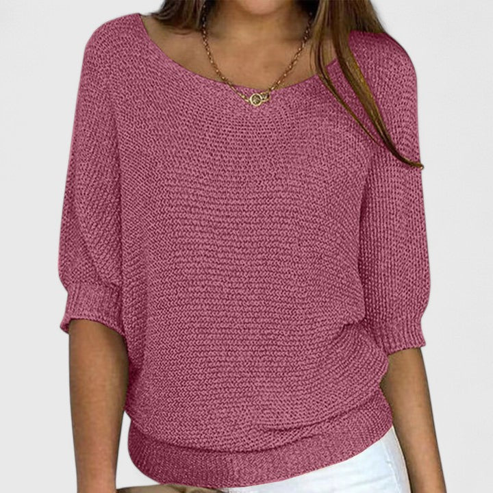 Susanna – Relaxed Knit Pullover