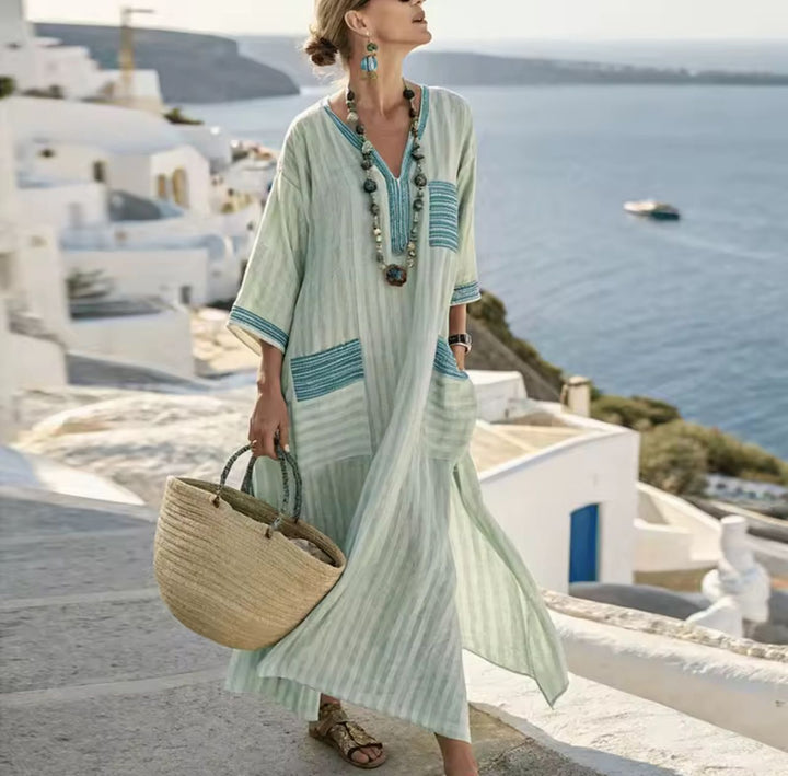 Emerie | Long Strand Dress for a Stylish Summer Look
