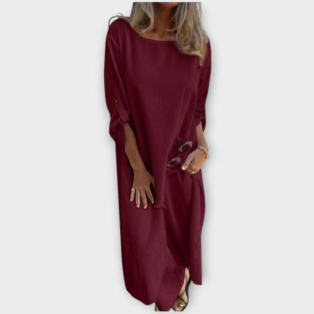 Georgiana – Relaxed Linen-Look Two-Piece Set