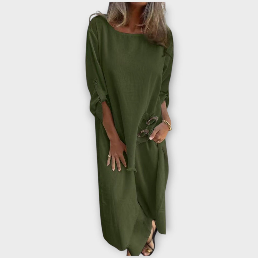 Georgiana – Relaxed Linen-Look Two-Piece Set