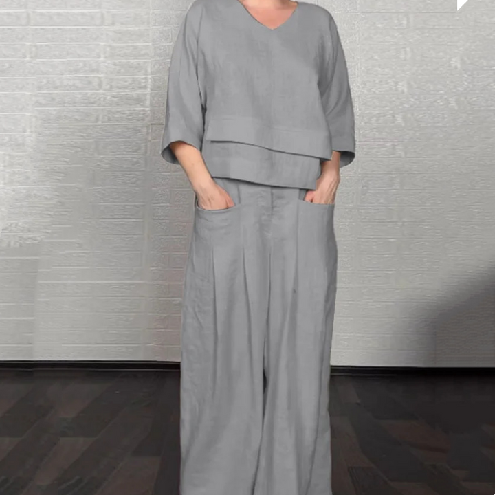 Felicity – Relaxed Wide-Leg Two-Piece Set