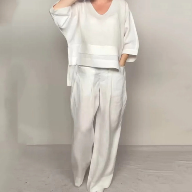 Felicity – Relaxed Wide-Leg Two-Piece Set
