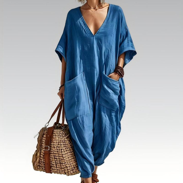 Freda – Relaxed Everyday Woven Jumpsuit