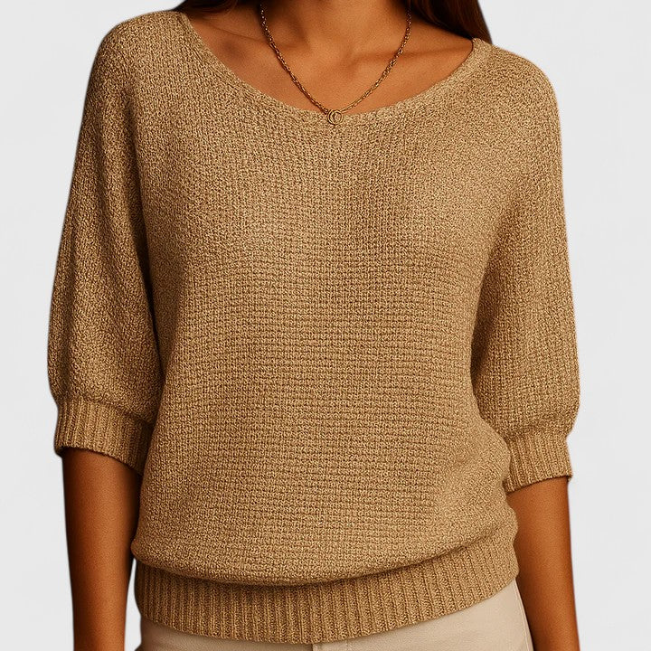 Susanna – Relaxed Knit Pullover