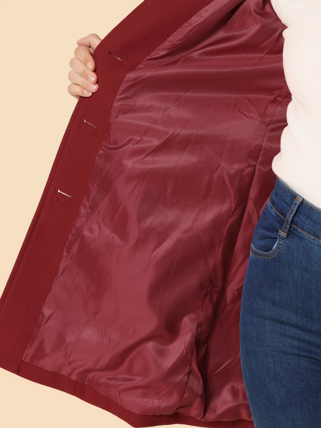 Rhoda – Tailored Elegant Long Coat
