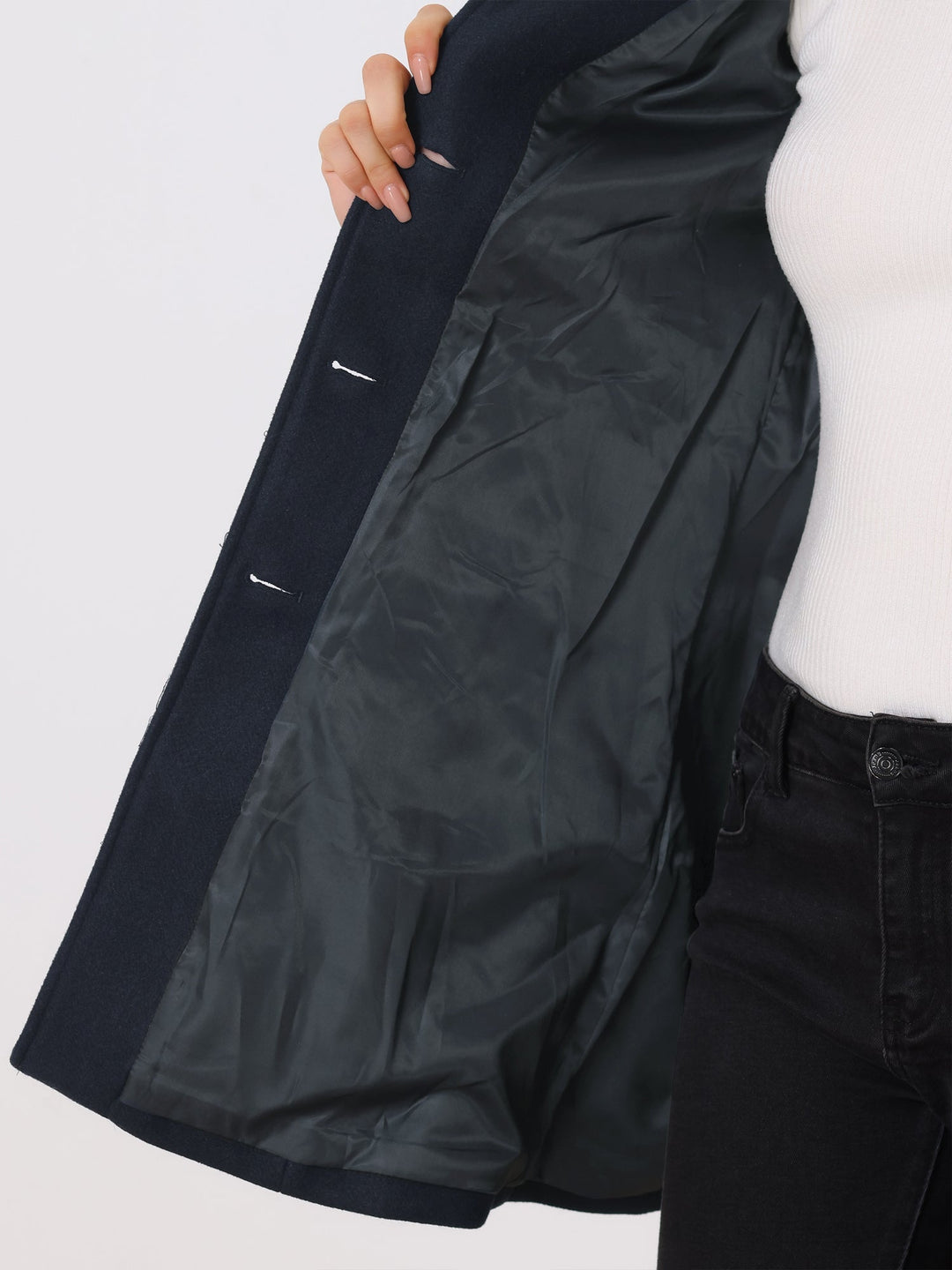 Rhoda – Tailored Elegant Long Coat
