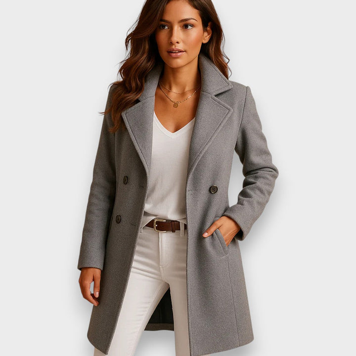 Joan – Classic Tailored Longline Coat