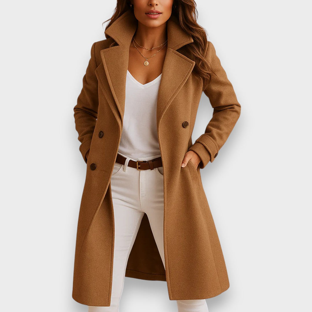 Joan – Classic Tailored Longline Coat