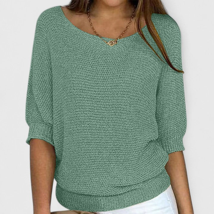 Susanna – Relaxed Knit Pullover